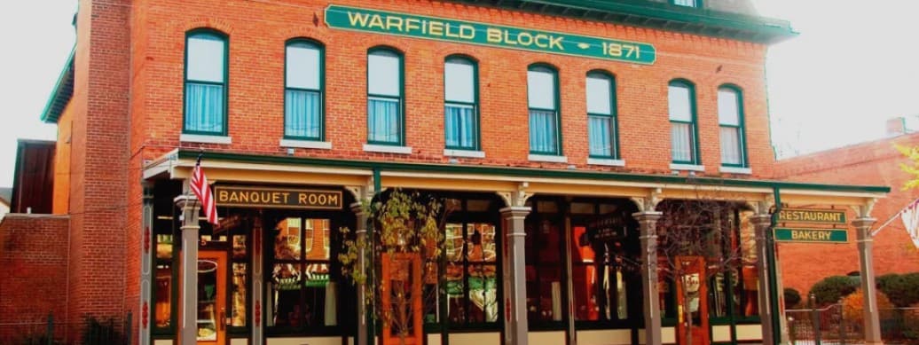 Warfield’s Restaurant, where the shower is being held